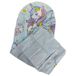 Матрасс с ручками детский 110 см, цв. голубой, с-30564