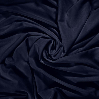 Трикотаж Масло, 207 гр/м2, 95%-п/э, 5%-спандекс, 150 см, т.синий