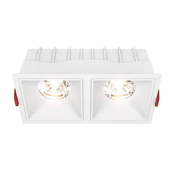 Встраиваемый светильник Maytoni Alfa LED DL043-02-15W3K-D-SQ-W