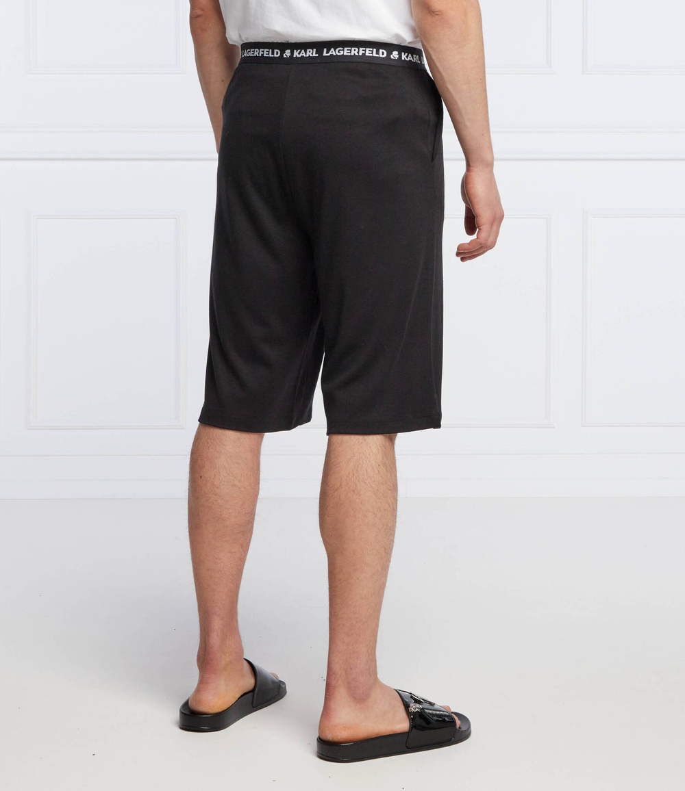 пижамные шорты Karl Lagerfeld - черный(215M2184)