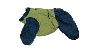 Комбинезон,  утепленный байкой 22 мальчик (обхват груди 39 - 46) салатовый - морская волна