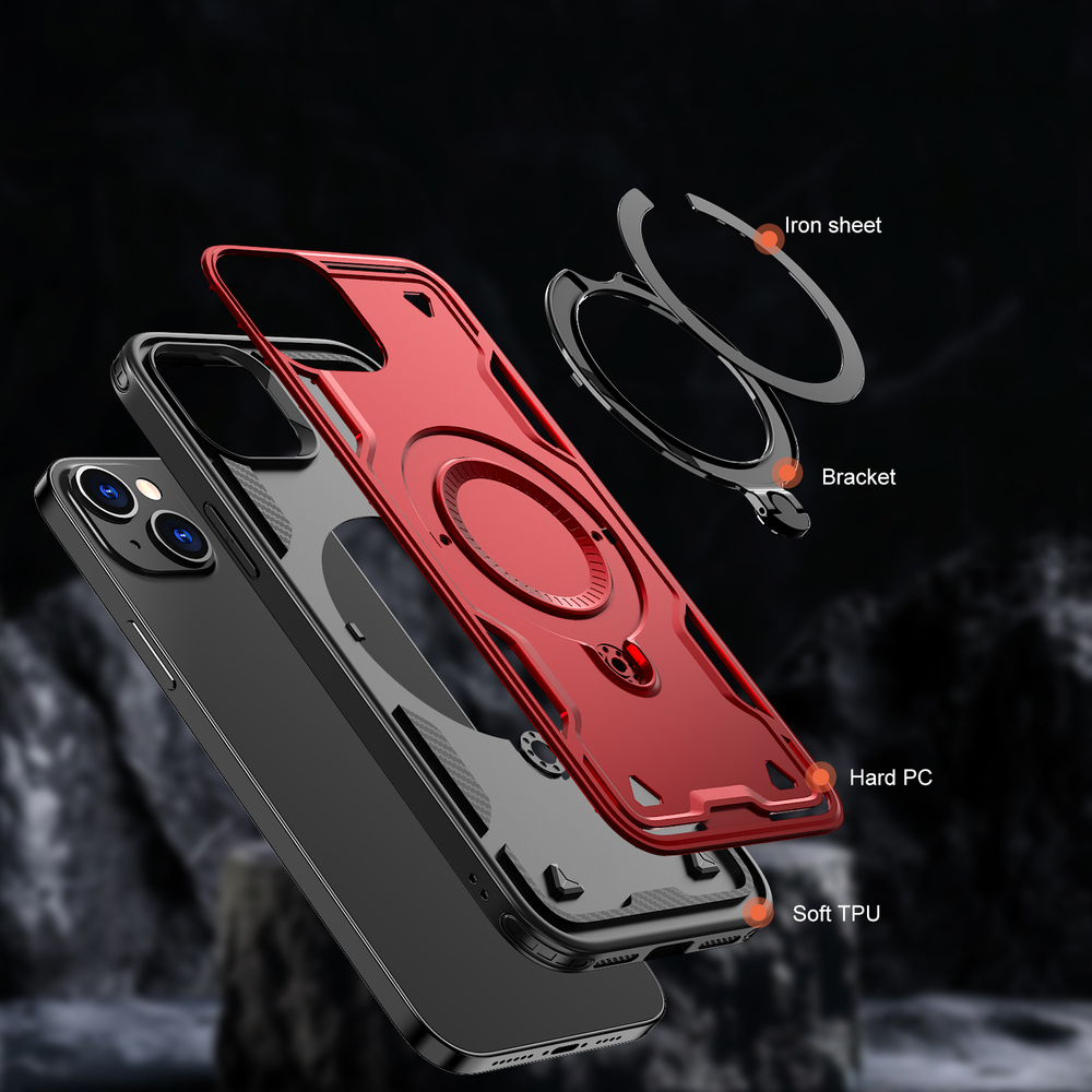 Чехол Magneto Case с кольцом для iPhone 13