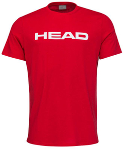 Мужская теннисная футболка Head Club Basic T-Shirt - red