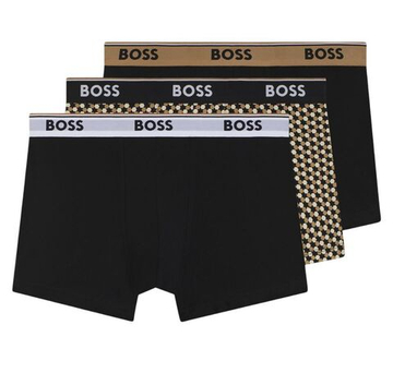 Мужские спортивные боксеры BOSS Power Design Trunk 3P - multicolor