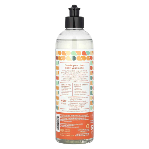 Therapy Clean, Мыло для посуды, свежие травы и дыня, 473 мл (16 жидк. унц.)