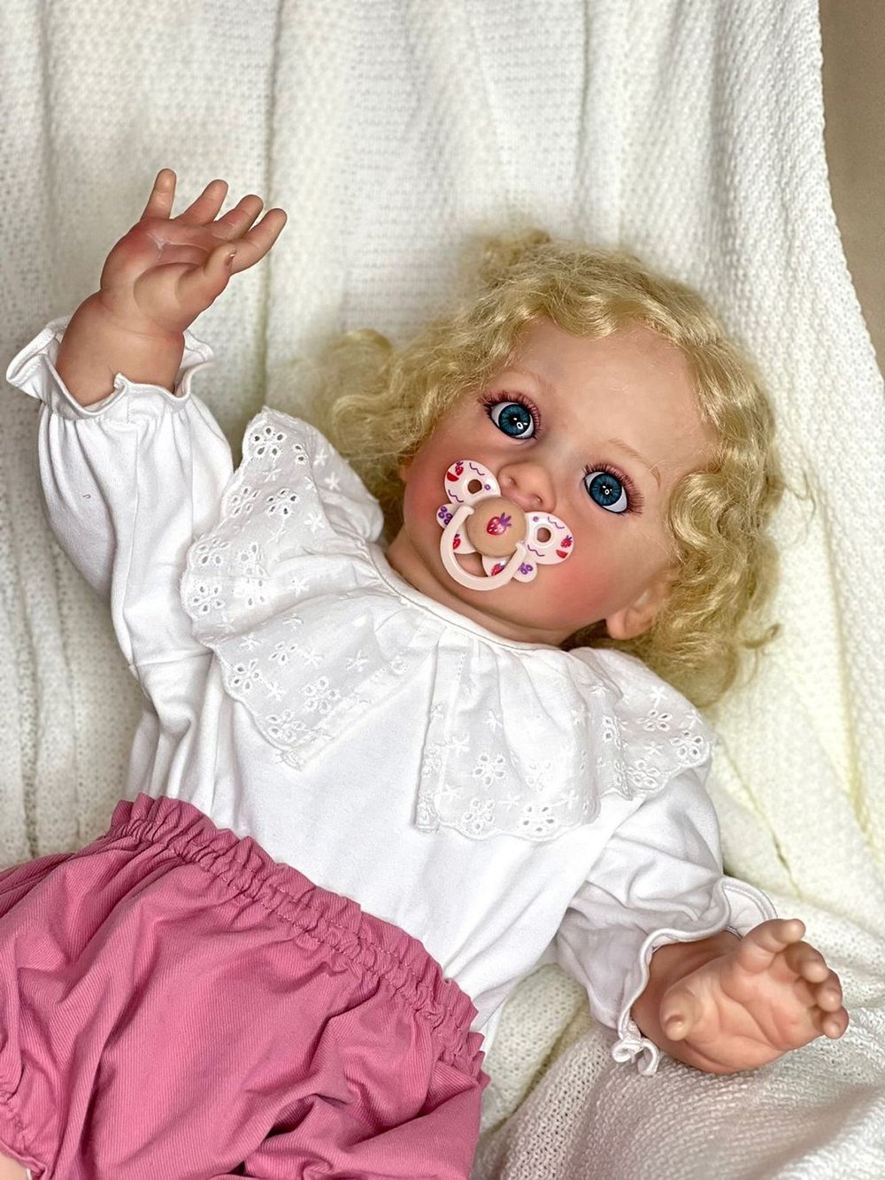 Кукла Реборн мягконабивная 65см в пакете (FA-508)