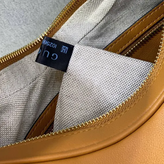 Большая сумка через плечо Gucci Attache коричневый