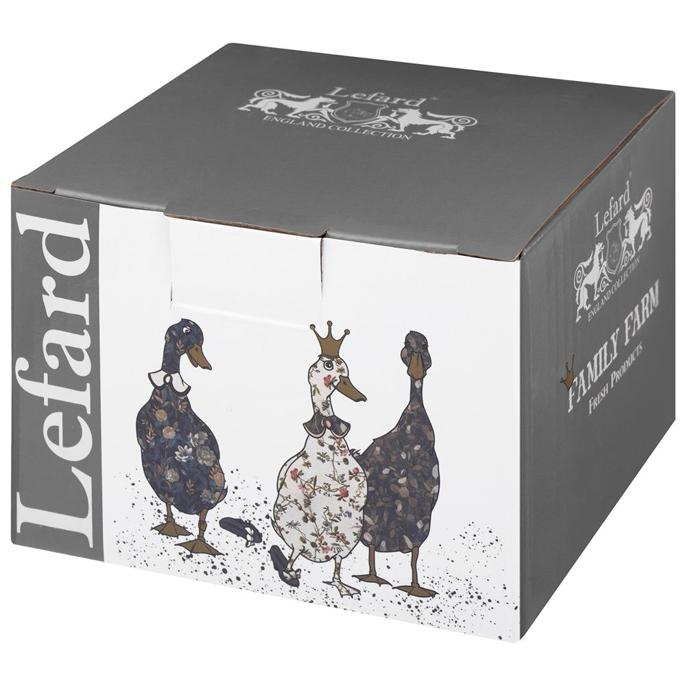 БАНКА LEFARD "FAMILY FARM" С СИЛИКОНОВОЙ КРЫШКОЙ 11,5*11,5*7,5 CM 500 МЛ