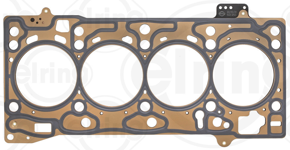 ELRING - 593950-ELR - Gasket, cylinder head - Povrat artikla narucenog iz Njemacke nije moguc.