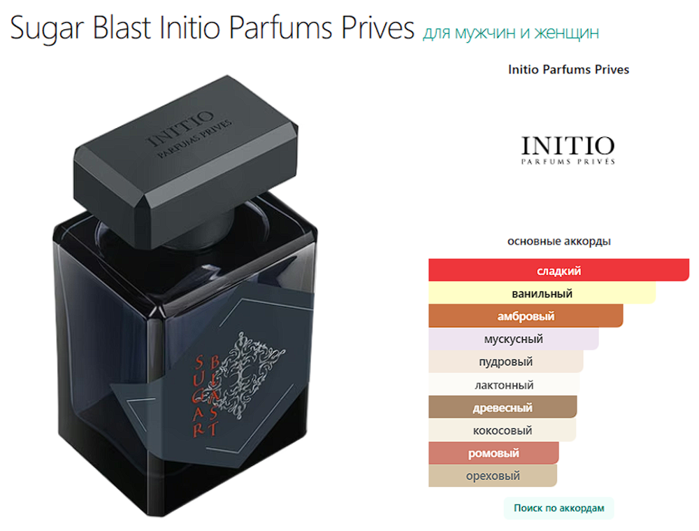 Sugar Blast Initio Parfums Prives 90 ml (duty free парфюмерия)