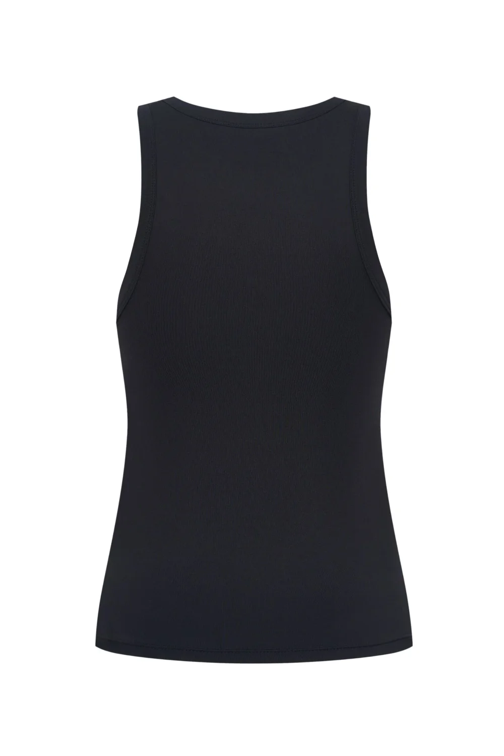 Топ из эластичного трикотажа, Черный