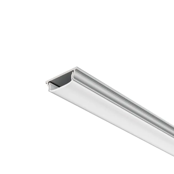 Алюминиевый профиль накладной с вертикальным изгибом 18x06 Led Strip alm-1806-s-2m