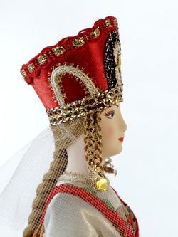 Кукла коллекционная Русская красавица.