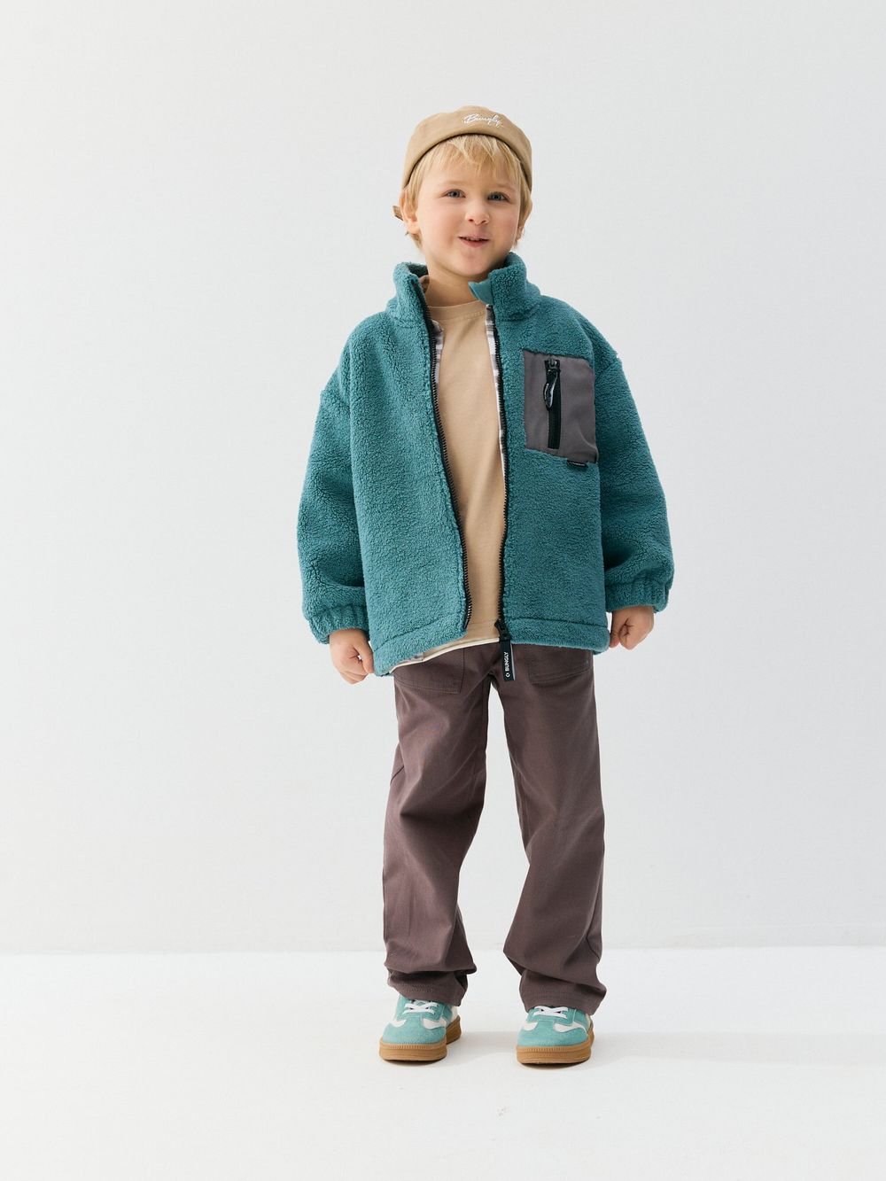 Толстовка меховая "Аквамарин"