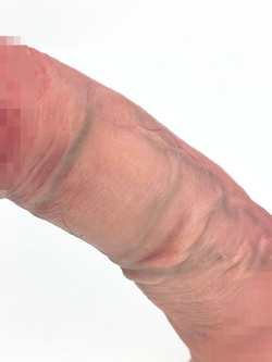 Фаллоимитатор на присоске с мошонкой №80 SGAN 4.8X19, телесный (15 рабочая длина)