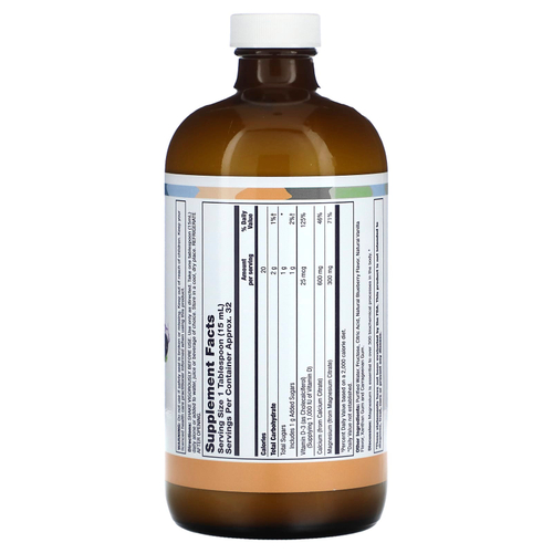 LifeTime Vitamins, добавка для поддержки здоровья костей, со вкусом голубики, 473 мл (16 жидк. унций)