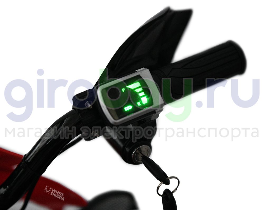 Детский электроснегокат White Siberia BELEK 800W - Красный фото 17 фото №19