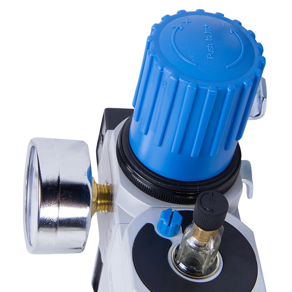 МАСТАК (690-41) Фильтр влагоотделитель с редуктором и лубрикатор 1/2", 16 бар