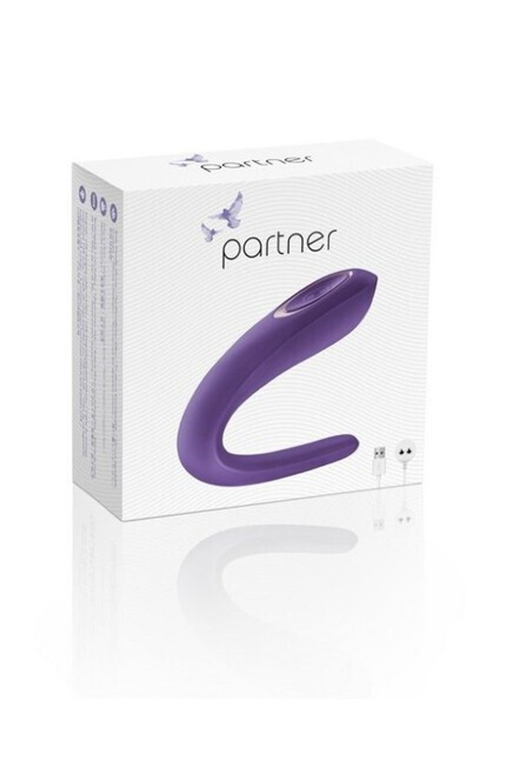 Массажер для пар Satisfyer Partner (10 режимов) (Цвет: фиолетовый)