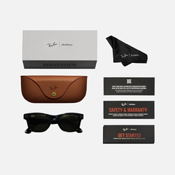 Ray-Ban Meta Wayfarer ( Цвет оправы - матовый черный, цвет линз - графитовый)