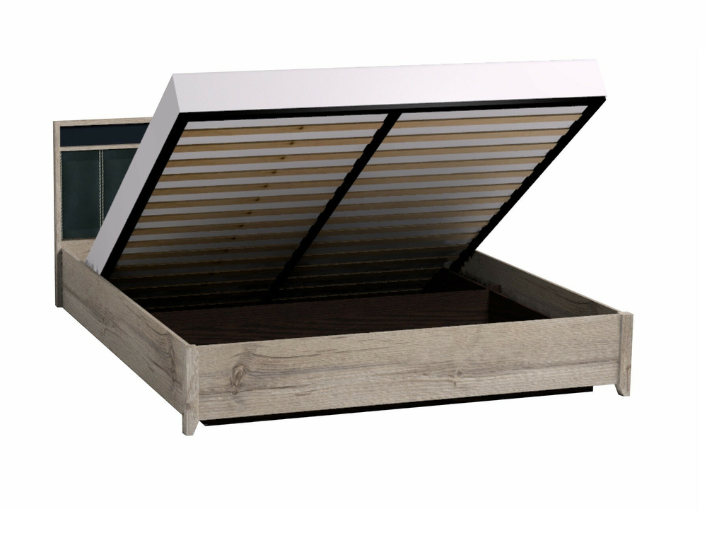 Кровать с подъемным механизмом Nature 306 Люкс 180х200, гаскон пайн