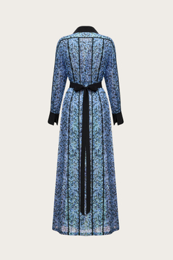 ПЛАТЬЕ ИЗ ХЛОПКА С ЛЮРЕКСНОЙ НИТЬЮ