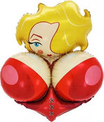 Шар Грудь женская в корсете