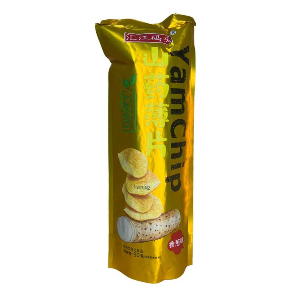 Чипсы из батата YamChip со вкусом зеленого лука 90 г
