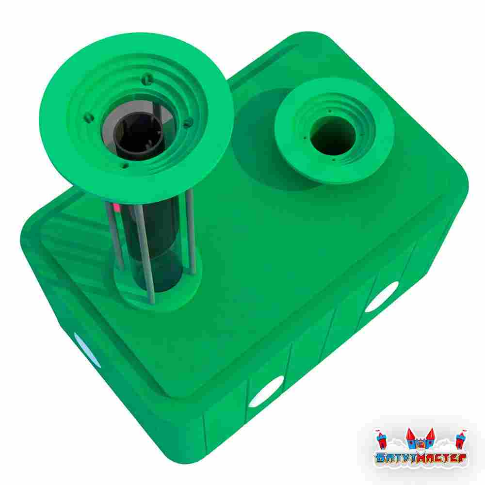 Интерактивный модуль «Вспышка» для сухого бассейна, 120×70×120 см