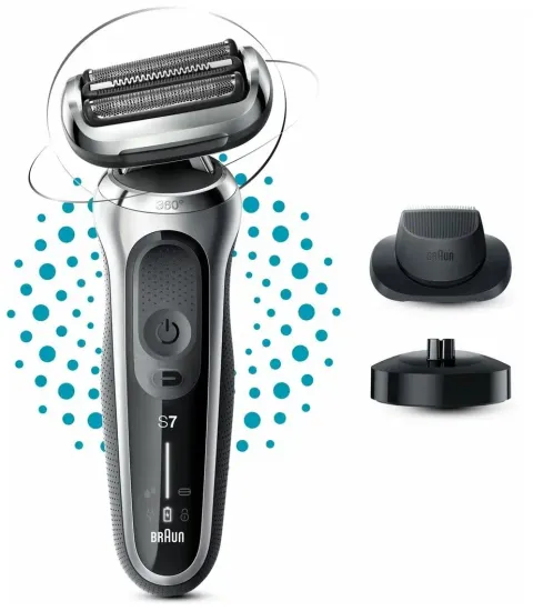 Электробритва Braun 71-S4200CS Series 7, черный/серебристый