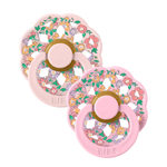 Набор BIBS x Liberty Boheme, 2 шт. - Oscar Meadow - Baby Pink/Blossom Mix, 6-18 месяцев