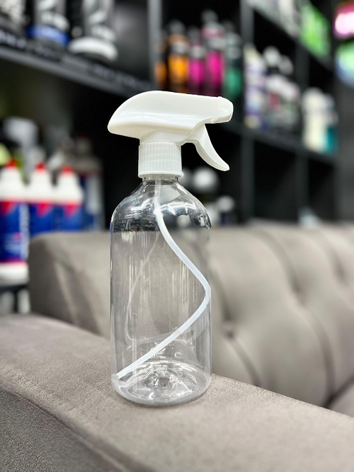 бутылка белая прозрачная с триггером  0,5л