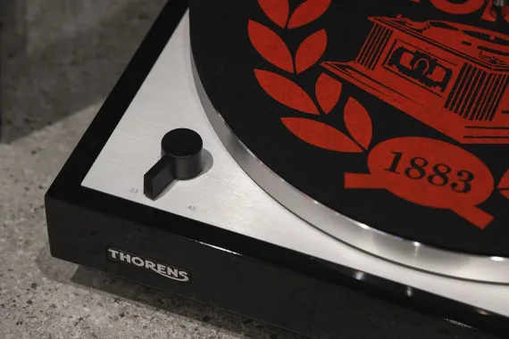 Thorens TD-402 DD Piano Black