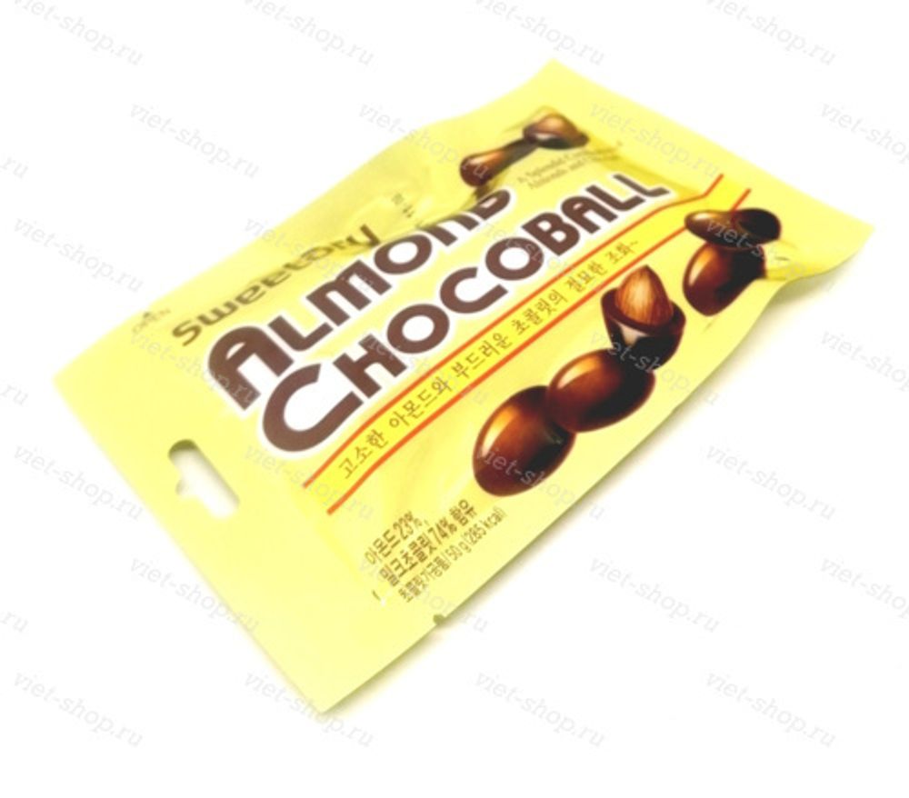 Миндаль в шоколаде Almond Chocoball, 50 гр.