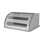 Хлебница Mulin (серебро, прозрачный)