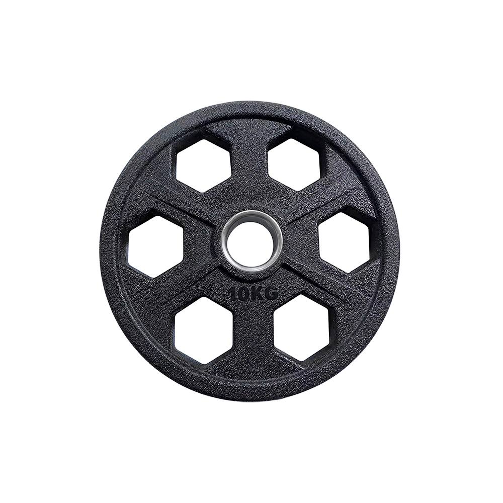 Диск обрезиненный 10 кг СНЕЖИНКА