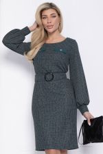 Платье Шарли (темно-зеленое) П12482-18 LT Collection