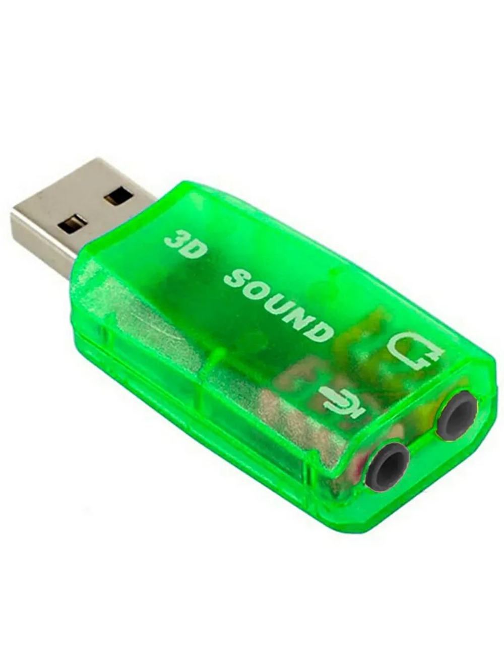 USB-внешняя звуковая карта 3D Sound