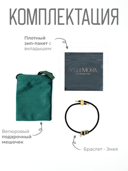 Браслет женский на руку Змея