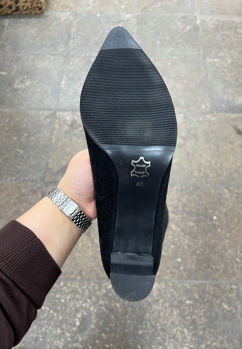 Ботфорты // Black // Suede