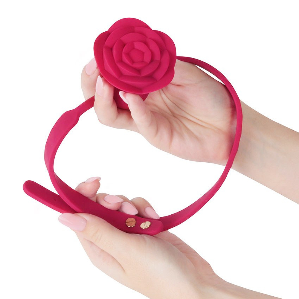 Вибромассажёр (кляп с вибрацией), d 62 мм, 9 режимов вибрации арт. shd-s384