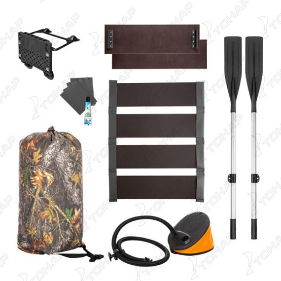 Лодка Тонар Шкипер 280НТ навесной транец (серый)