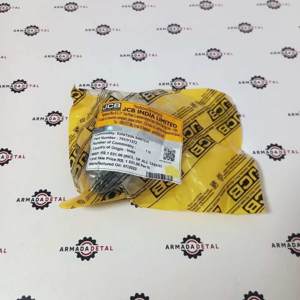 Замок зажигания оригинал JCB 3cx 4cx | 701/80184, 701/Y1372