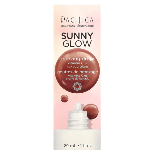 Pacifica, Sunny Glow, бронзирующие капли, 29 мл (1 жидк. Унция)