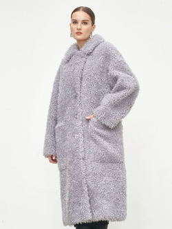 Шуба женская чебурашка тедди  эко