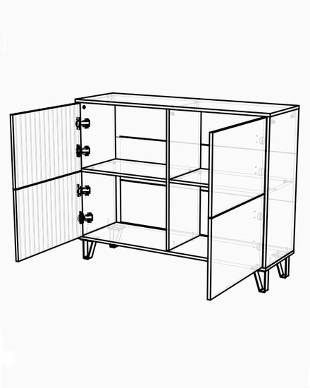 Спальня модульная ЛИВЕРПУЛЬ-1