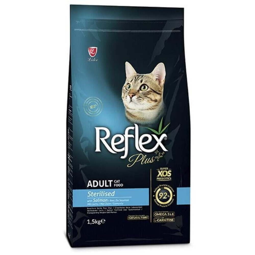 Сухой корм Reflex для стерилизованных кошек Лосось 1.5 кг