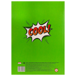 Картон белый Проф-Пресс, 193*280мм., мелованный, 10 листов, КБС, "Семейка динозавров"