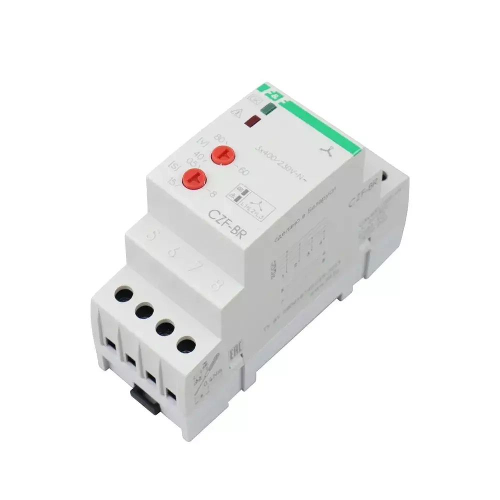 Реле контроля наличия фаз CZF-2B 3х400/230+N 8А 1Z IP20