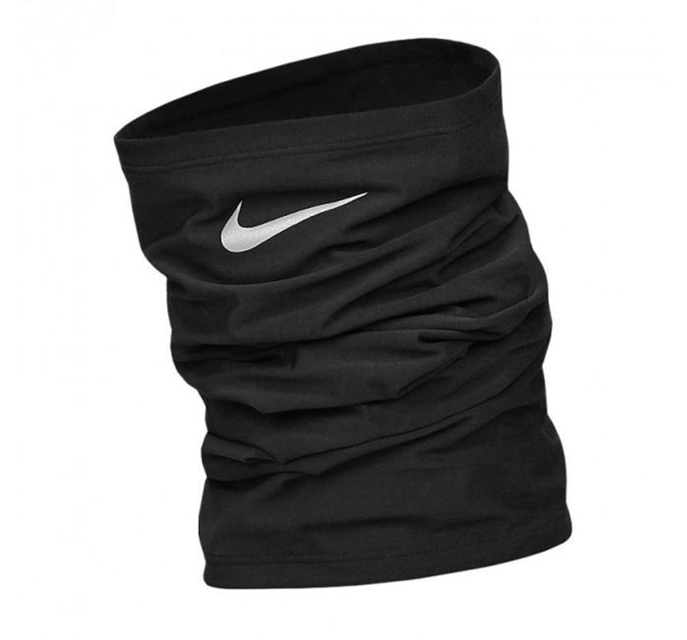 Теннисная бандана Nike Therma-Fit Neck Wrap - black/silver